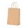 shopper borsa in carta sealing colore avana