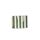 Shopper Carta Stripes Verde con Maniglia in Grosgrain
