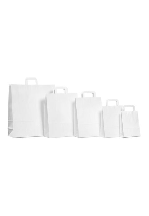 borse in carta kraft bianco