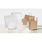 shopper carta lusso con maniglie di cotone