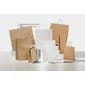 shopper in carta kraft con maniglie intrecciate