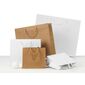 buste in carta kraft 170 gr con maniglie in cordino di cotone